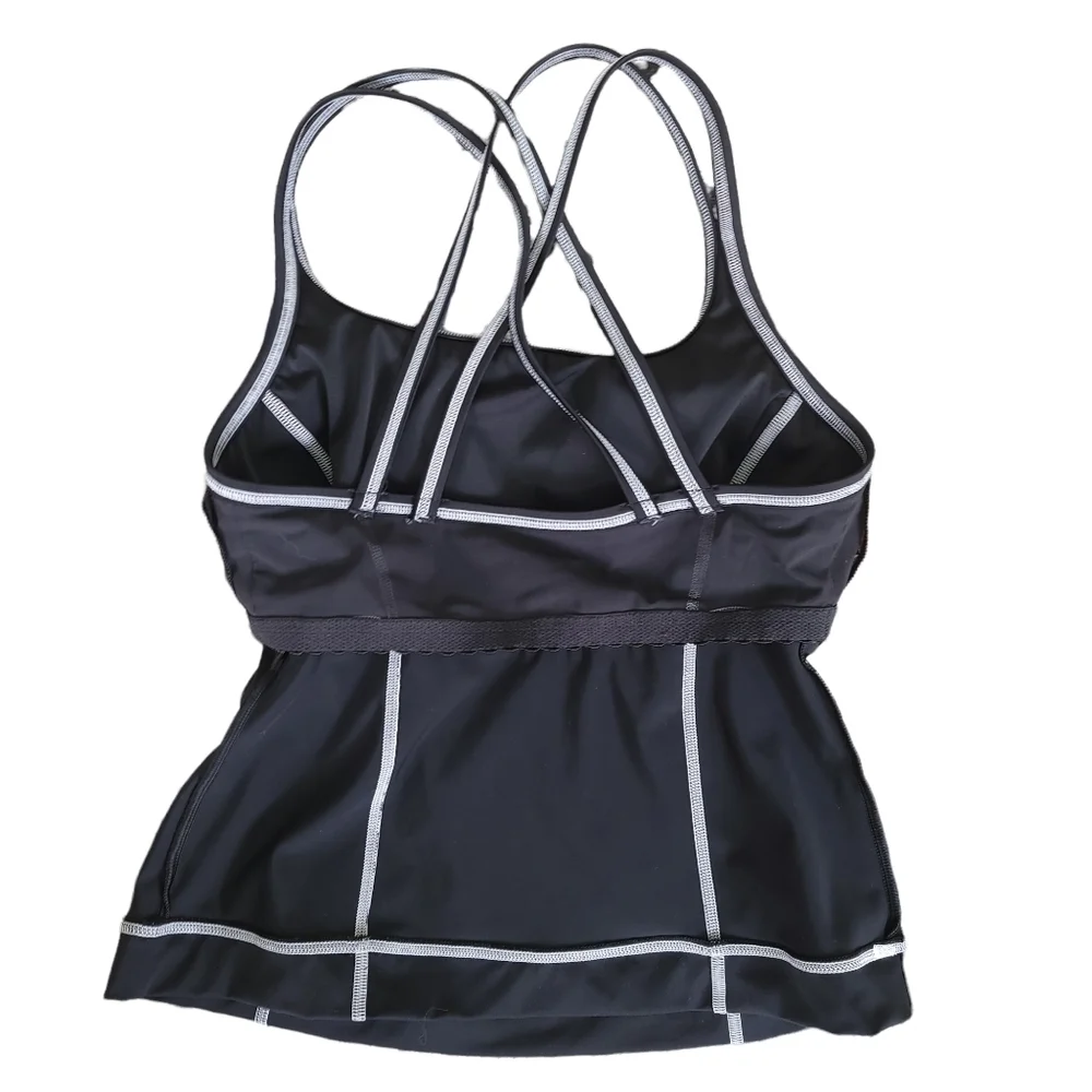 𝅺LANDS' End Top Stitch Tankini